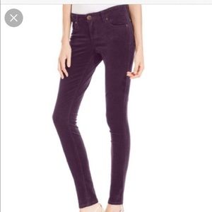 Dark Purple Corduroy Pants